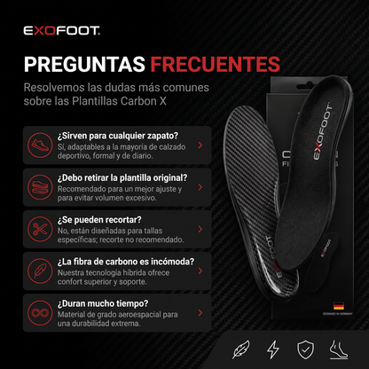 Plantillas Carbon X™