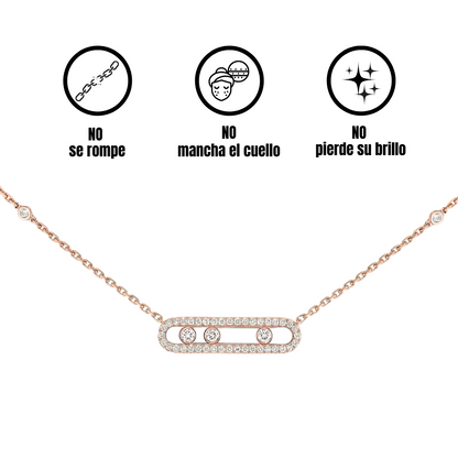 Cadena Messika plata 925
